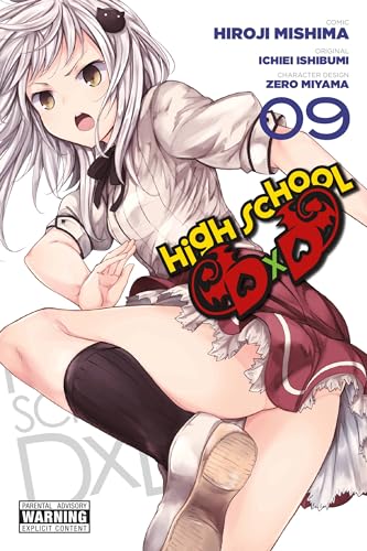 Manga volume 9 cover with a young woman in a school uniform.