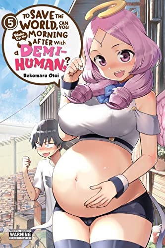 Manga volume 5 cover with a pink-haired woman and a boy in school uniform.