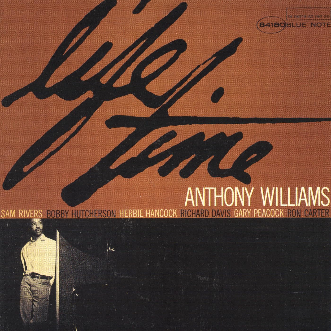 CD case with a blue cover, featuring artist Anthony Williams' name and album title.
