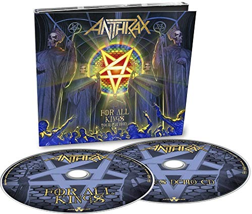 Anthrax "For All Kings" tour edition CD with two discs and cover art.