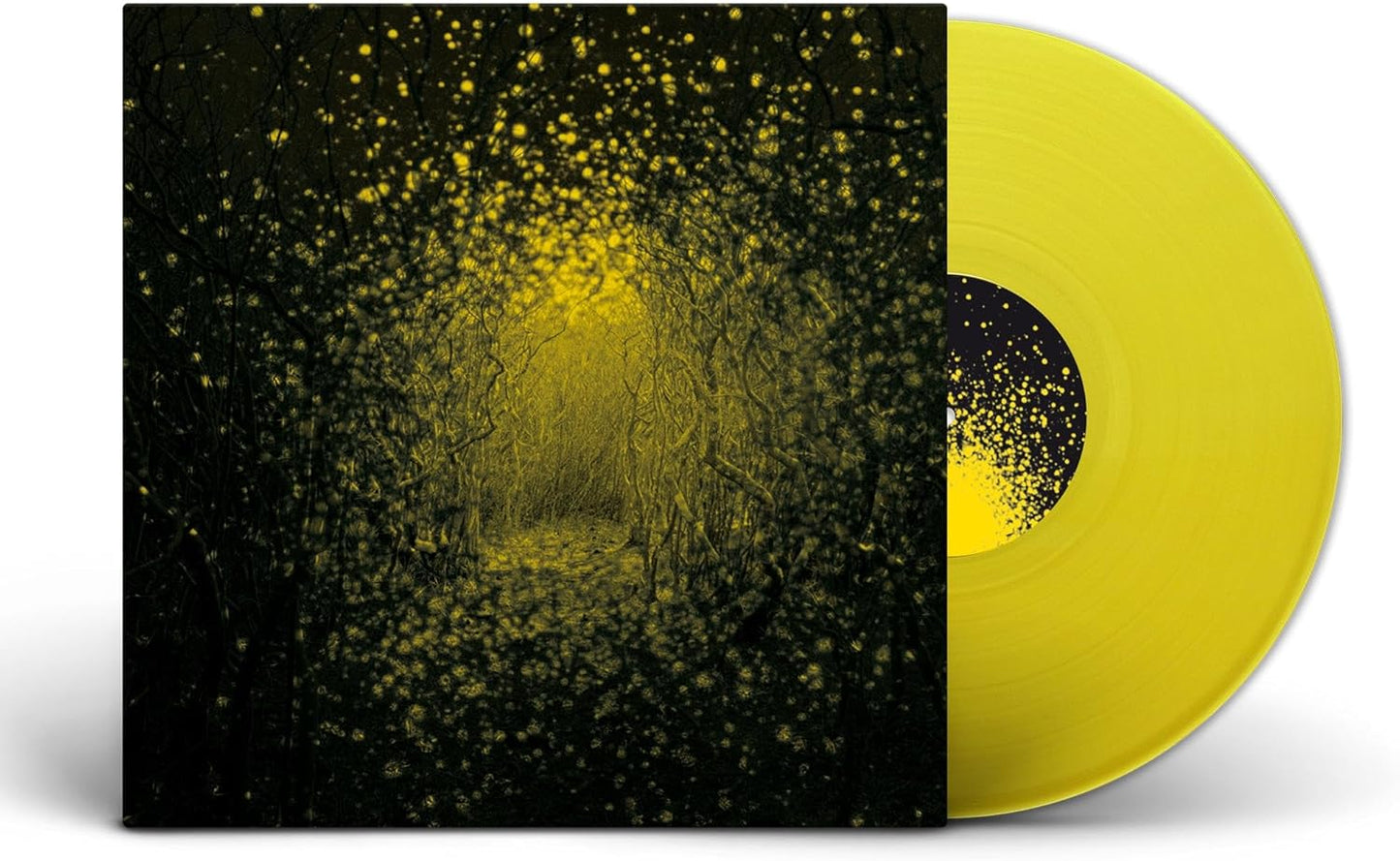 Lemonade vinyl record of Antlers' album "Burst Apart" with barcode visible.