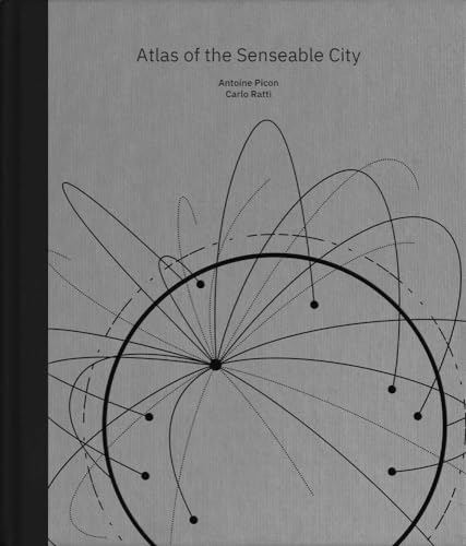 Book cover: “Atlas of the Senseable City” with abstract line drawing.