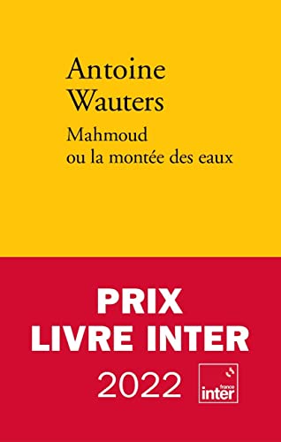 Book cover: "Mahmoud" by Antoine Wauters, with red and yellow blocks.