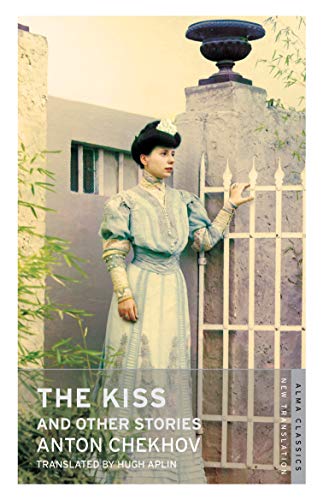 Book cover: woman in vintage dress standing by ornate gate.