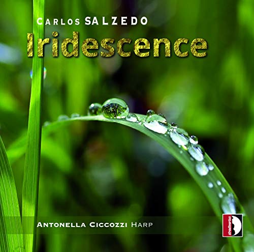 "CD cover with a close-up of a green leaf with dew drops and text."