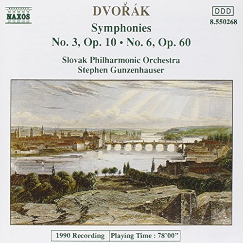 CD cover with a scenic painting and green and brown text on a white background.