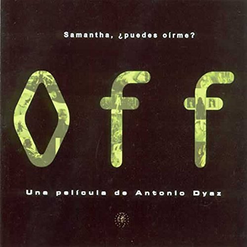 CD cover for “Off” soundtrack, featuring large, glowing green letters on black.