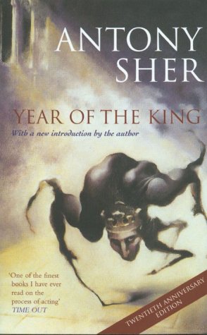 Book cover: "Year of the King" with a figure wrestling, dark background.