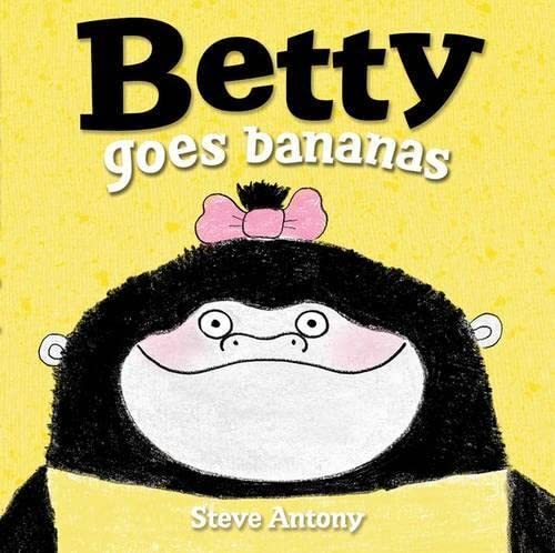 Children’s book cover featuring a cartoon monkey with a pink bow.