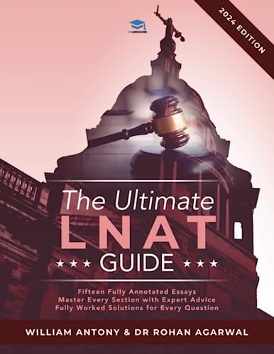 The cover of a book on a pink background with a courthouse and gavel.