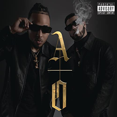 Album cover featuring Anuel AA and Ozuna with gold "AA" logo.