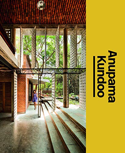 Architectural book cover featuring a brick and concrete building with a courtyard.