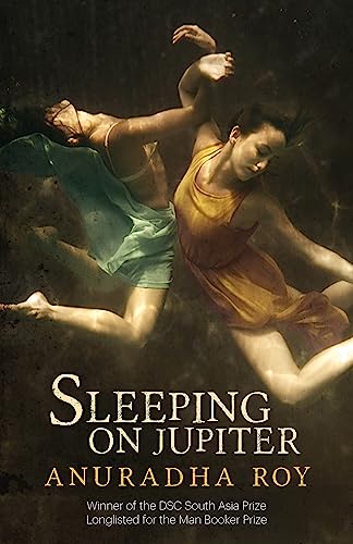 Two women in dresses float underwater, with book title and author text below.