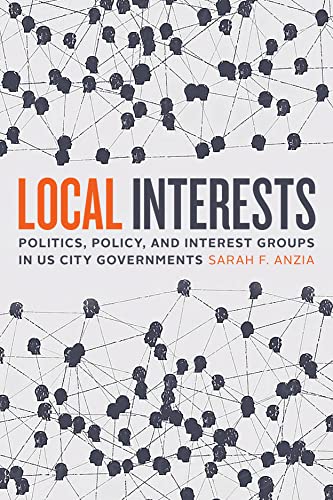 Book cover: “Local Interests” with network of head silhouettes.