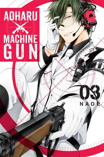 Manga volume 3 cover featuring a young man with a gun and headset.