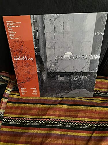 Clear vinyl LP of Ape’s “Brianza Chronicles” with abstract cover art.