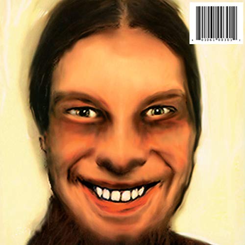 A close-up illustration of a smiling man with dark hair and a barcode above.