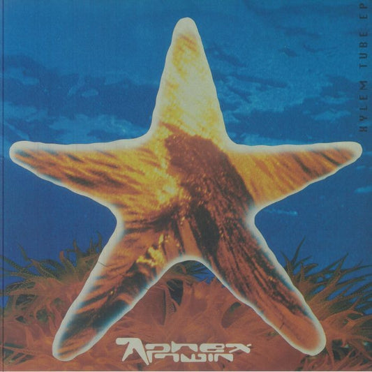 Aphex Twin “Xylem Tube EP” vinyl record cover with a large starfish.