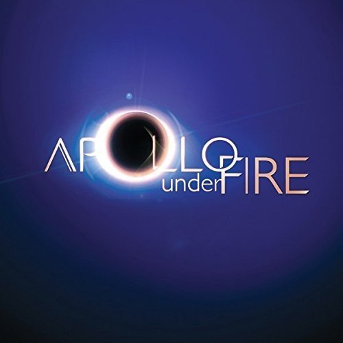 CD cover for "Apollo Under Fire" with a fiery eclipse image.
