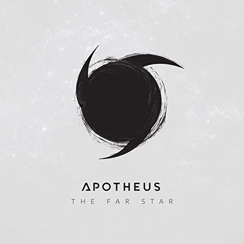 CD cover: abstract black brushstroke design over a speckled gray background.