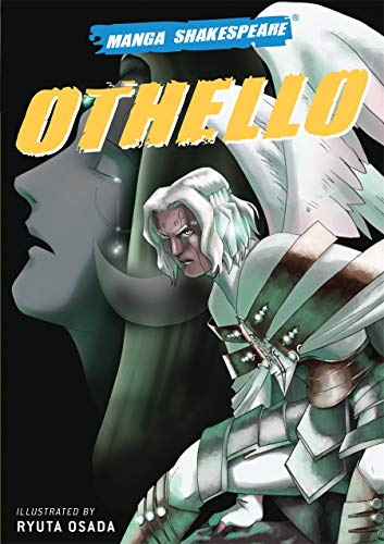 Othello" manga cover featuring a man with white hair and a shadowed face.