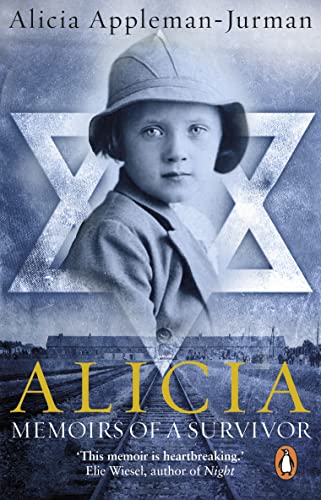 Book cover featuring a young girl in a hat over a Star of David.