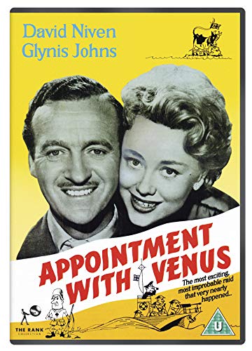 DVD cover for "Appointment With Venus" featuring a smiling couple.