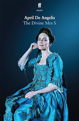 Book cover featuring a woman in 18th-century blue dress and hairstyle.