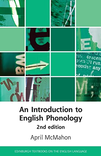 Book cover: "An Introduction to English Phonology," 2nd edition, by April McMahon.
