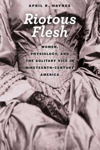 Book cover: “Riotous Flesh: Women,” with a vintage corset image.