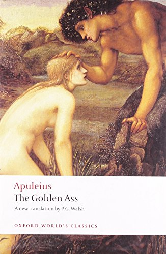 Book cover featuring a painting of a satyr touching a woman's head in nature.