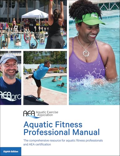 Aquatic Fitness Professional Manual cover with people exercising in a pool.