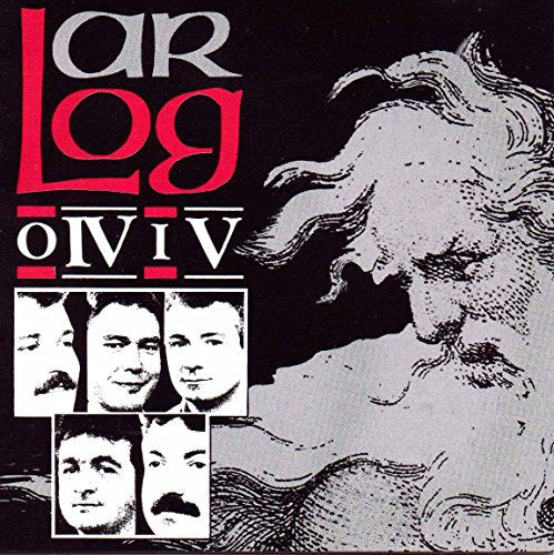 CD cover for Ar Log - O IV I V, featuring portraits and abstract art.