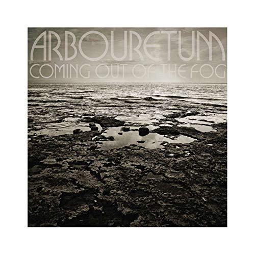Album cover: black and white seascape with band name and title.