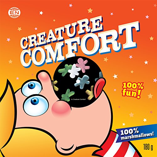Album cover for Arcade Fire’s “Creature Comfort” featuring a cartoon character.