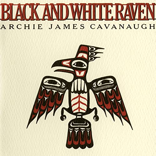 Vinyl record cover: stylized red and black raven on beige.