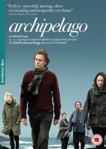 DVD cover for "Archipelago" featuring a group of people on a beach.