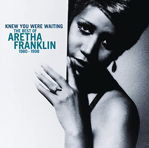 Aretha Franklin CD cover, portrait of singer with text overlay.