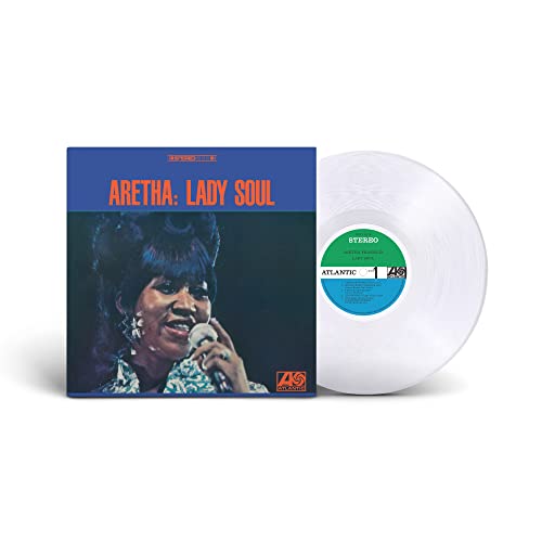 Aretha Franklin's "Lady Soul" vinyl record and album cover shown.