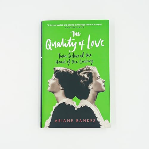 Book cover with a bright green background featuring two women in profile facing outwards.