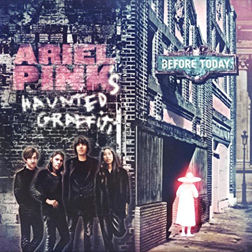 Album cover for Ariel Pink’s Haunted - Before Today, featuring a band and ghost.