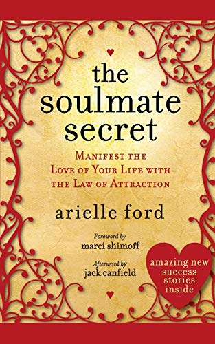 Book cover of The Soulmate Secret by Arielle Ford with red decorative border.