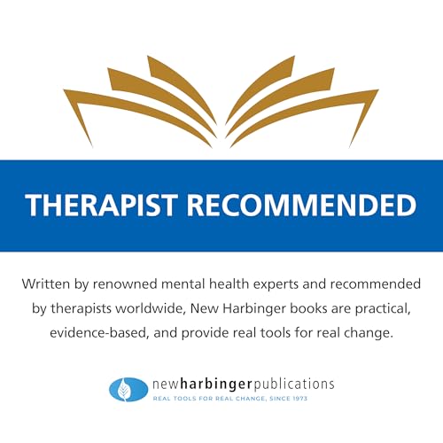 Book cover with an open book icon and blue "Therapist Recommended" banner.