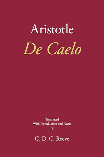 Book cover: "De Caelo" by Aristotle, translated by C.D.C. Reeve.
