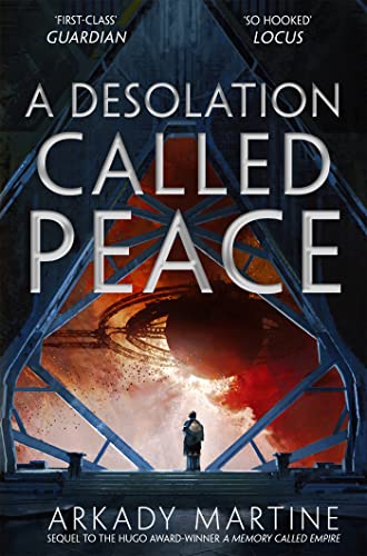 Book cover: sci-fi scene with a lone figure and swirling nebula.