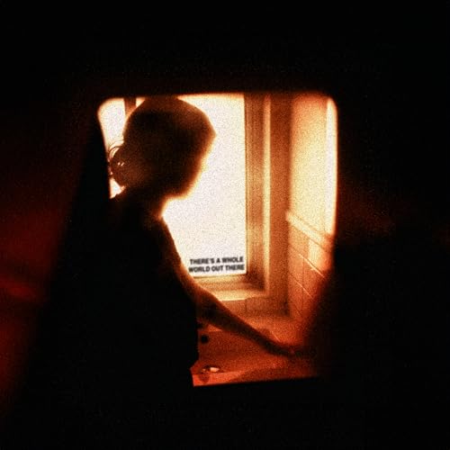 A silhouette of a person standing at a sink in front of a bright window.