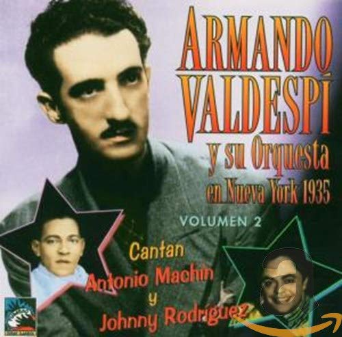 CD cover featuring Armando Valdespi and portraits in stars.