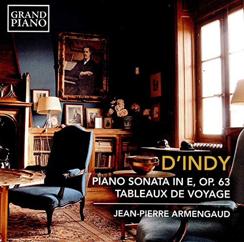 CD cover featuring a portrait and ornate room interior.