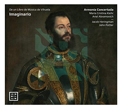 "CD cover featuring a portrait of a man in ornate armor."