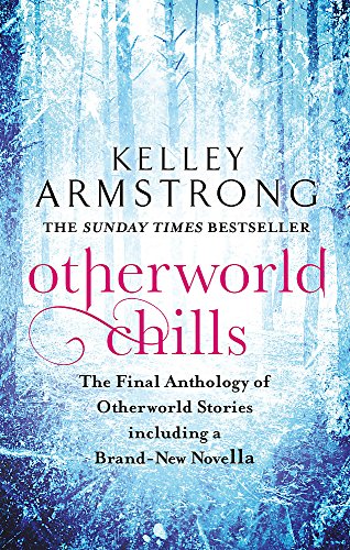 Book cover with icy forest background and red title text.